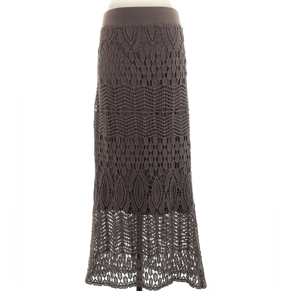 XCVI Crochet Knit Maxi Skirt